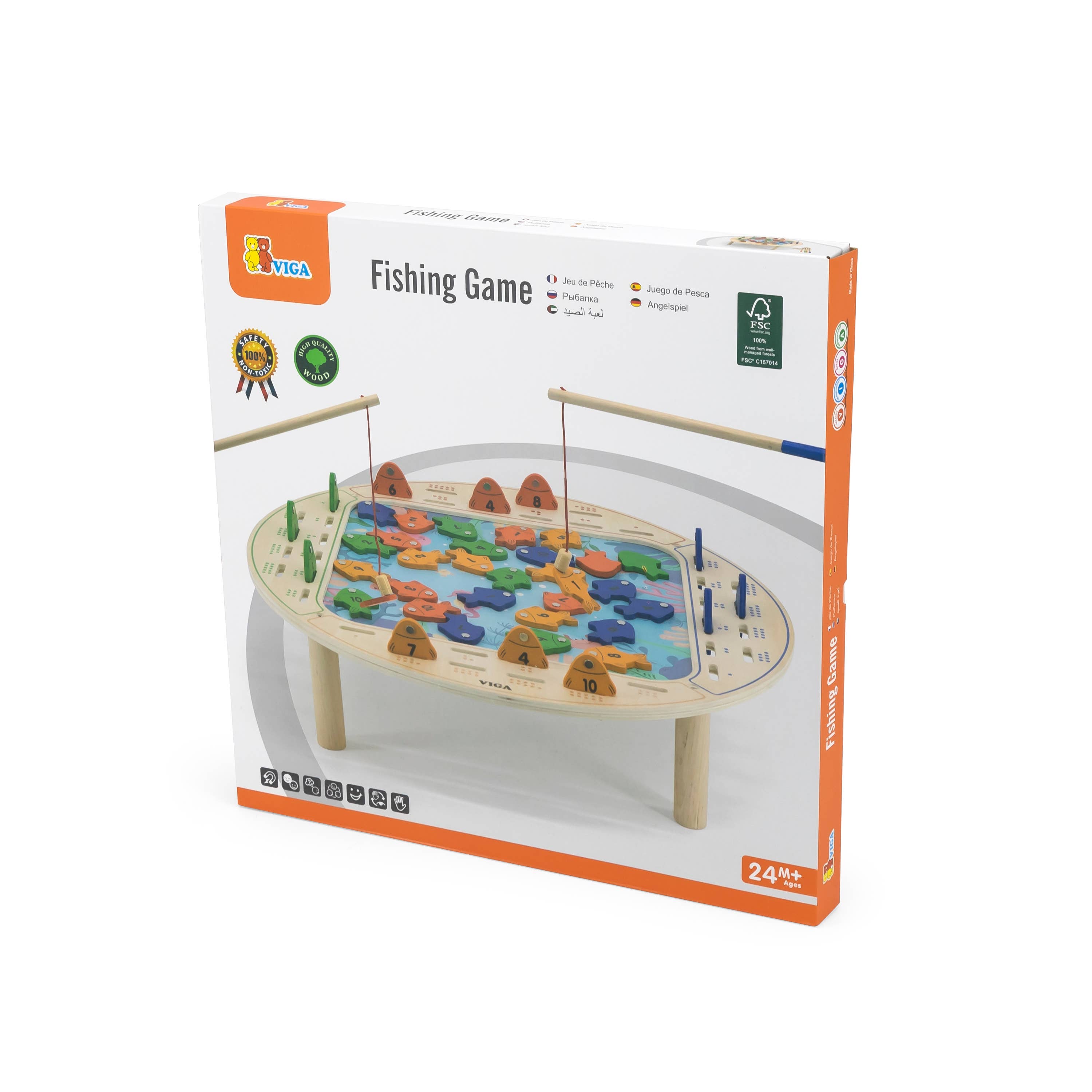 Trade Toys Limited – wholesale Träleksak - Barn – Viga fiskespel7