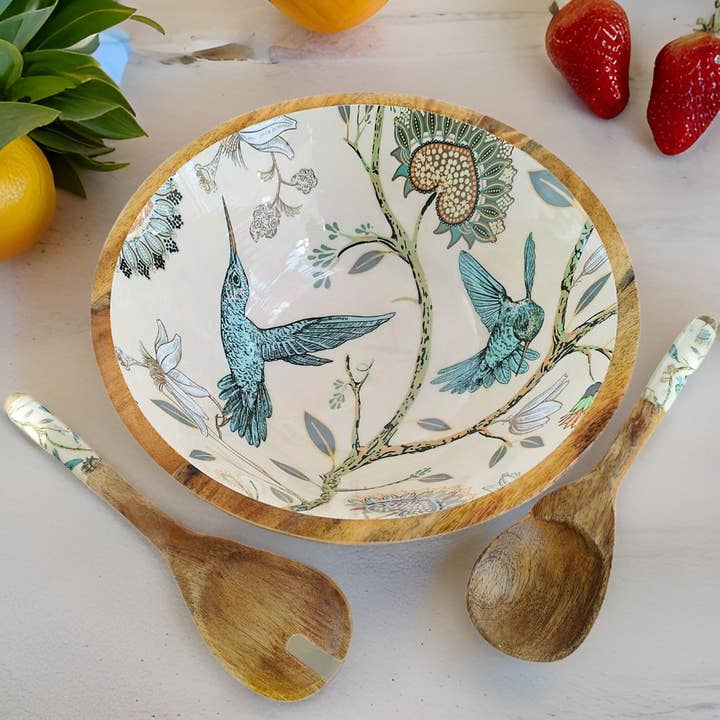 Hartsmede - Wholesale Serve Bowl - Large Serving Bowl Set with Lid & Serving Spoons Ideal Gift16