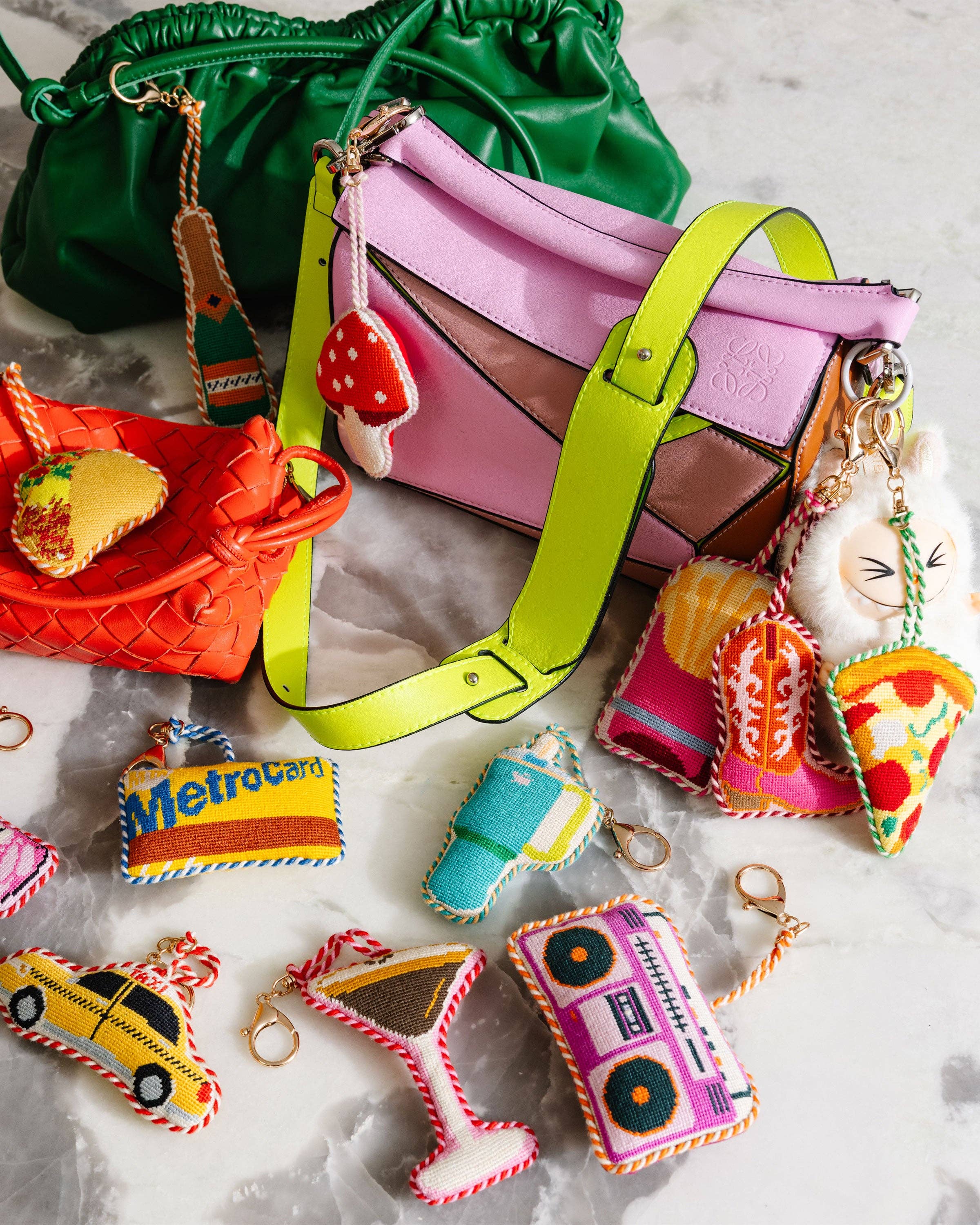 Furbish Studio - Wholesale Purse/Bag Accessory - Women's - Taxi Cab - Bag Charm4