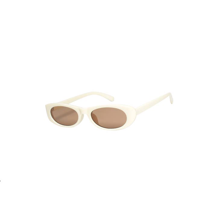V by Vye Eyewear - Wholesale Sunglasses - Women's - Slim Cat Eye Retro Sunglasses in Tortoise3