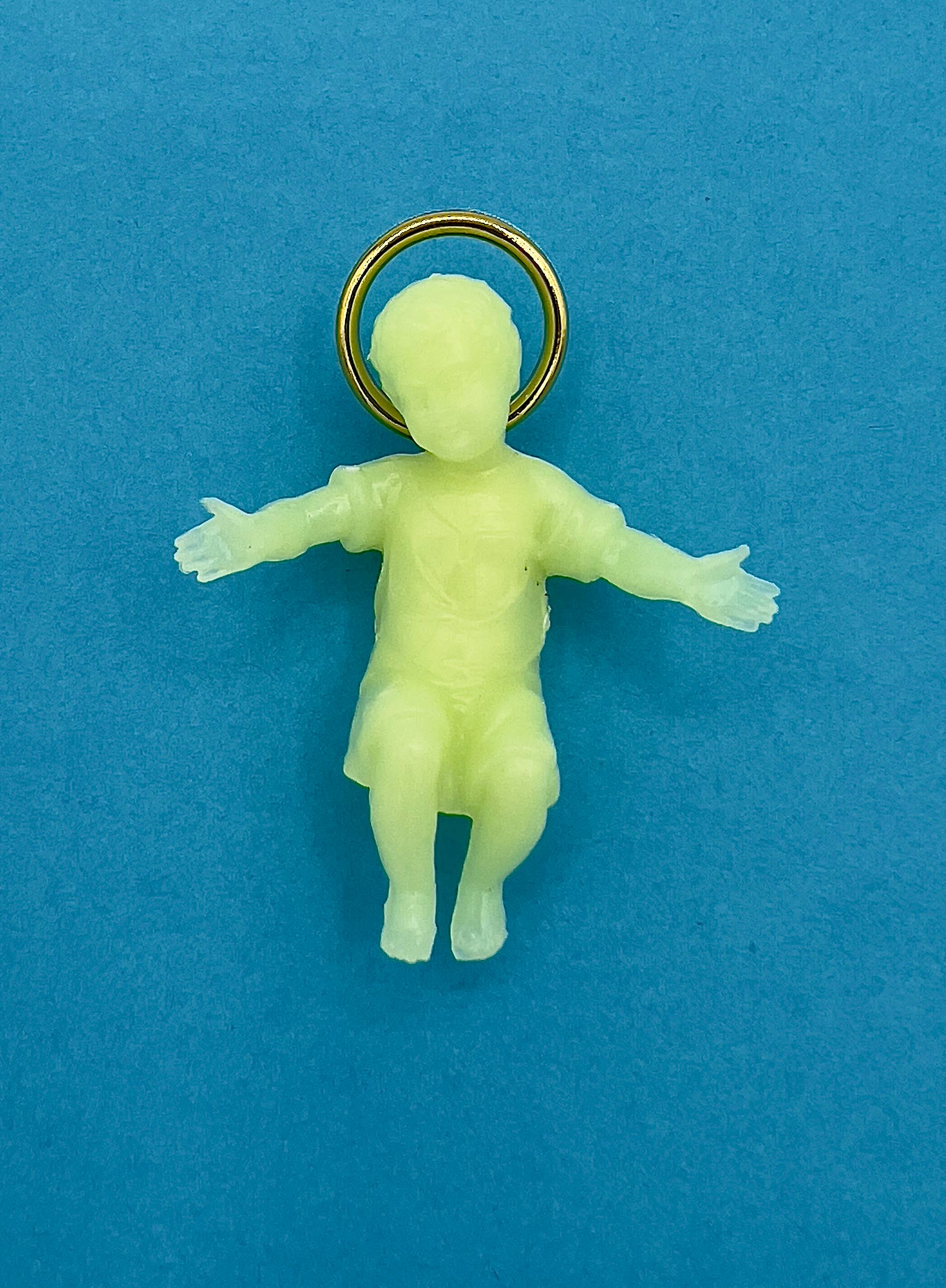 Costa Articoli Religiosi - Wholesale Christmas Decoration - Baby Jesus in Phosphorescent Plastic cm. 5.5.0