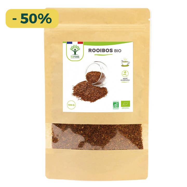 Chá Rooibos Orgânico - Bioptimal por atacado de Bioptimal