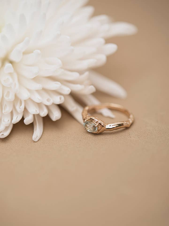 Tiffany Ring in Goud voor wholesale door June and Valentina