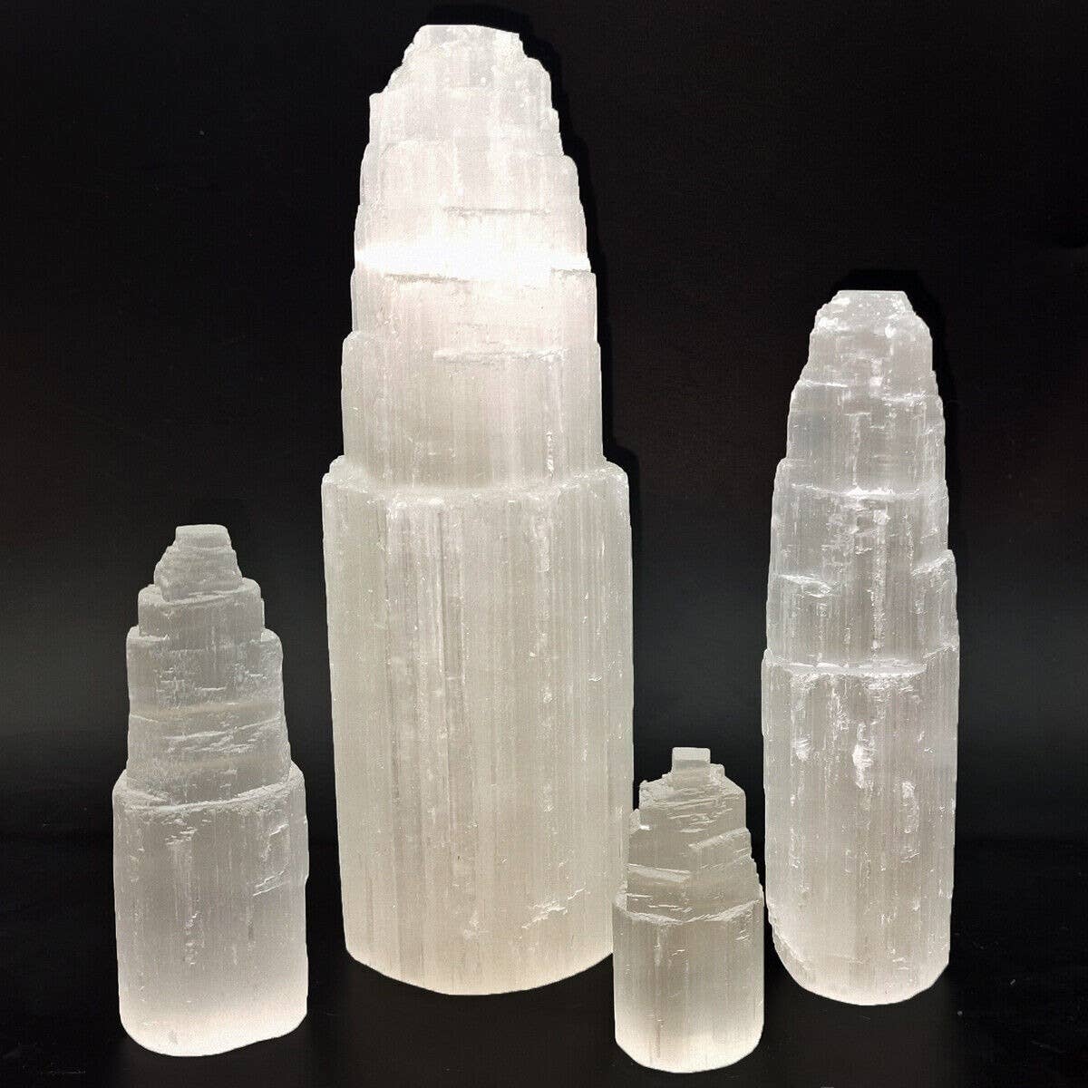 Shamans Crystal – wholesale Spiritual stone/crystal – Selenite Mountains, Towers, Points, Spirals Crystals8