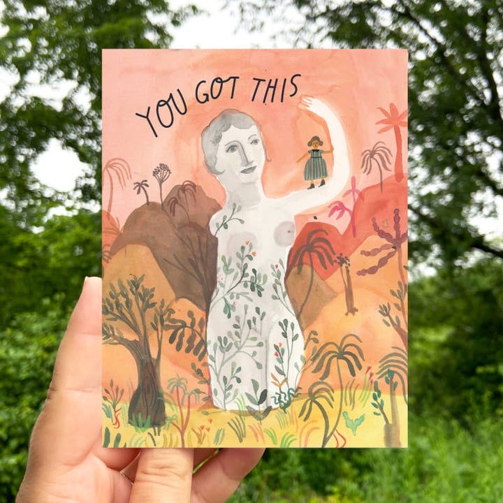 The Esme Shop - Wholesale Encouragement Card - You Got This Greeting Card1