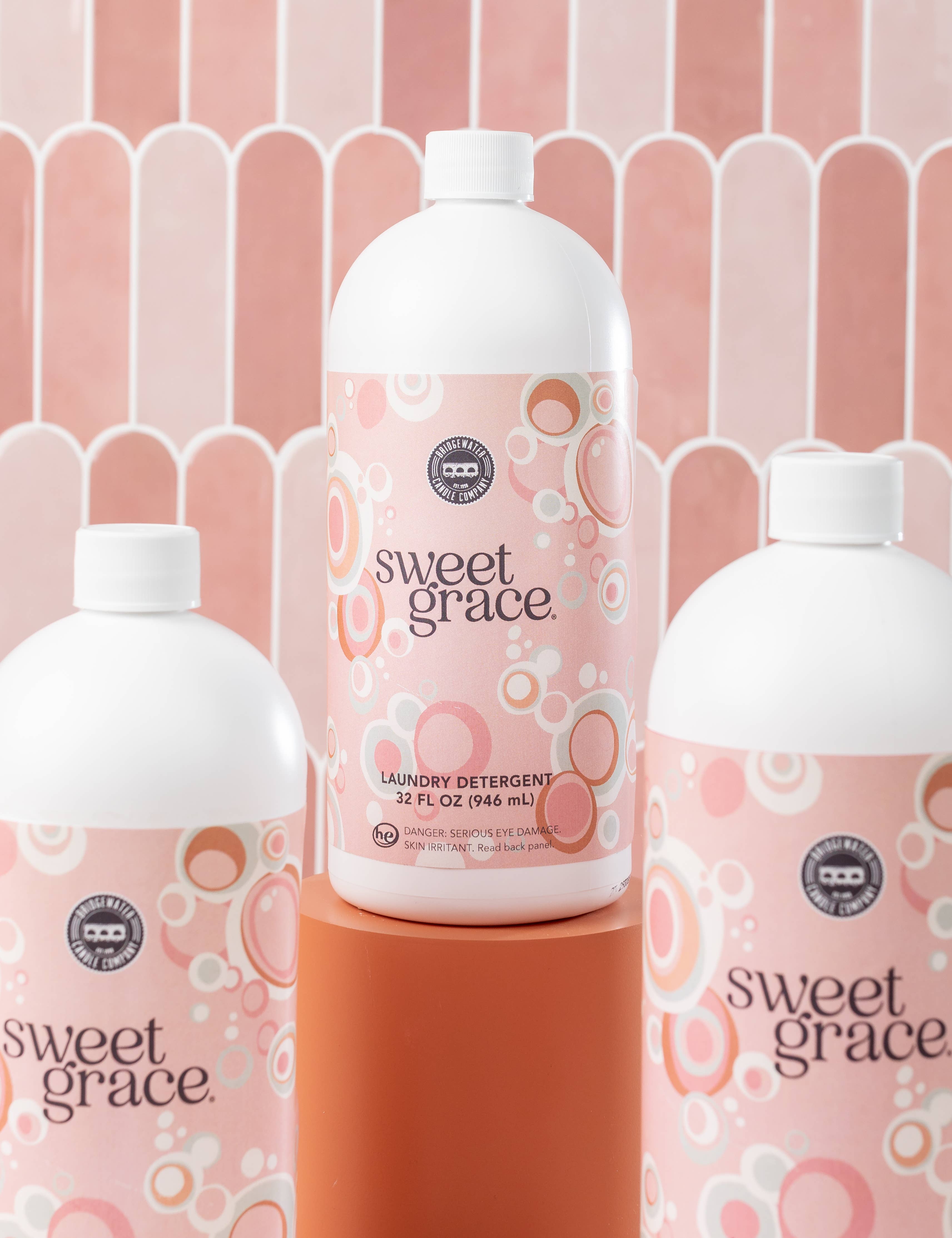 Bridgewater Candle Company - Wholesale Liquid Laundry Detergent - Sweet Grace 32oz Laundry Detergent5