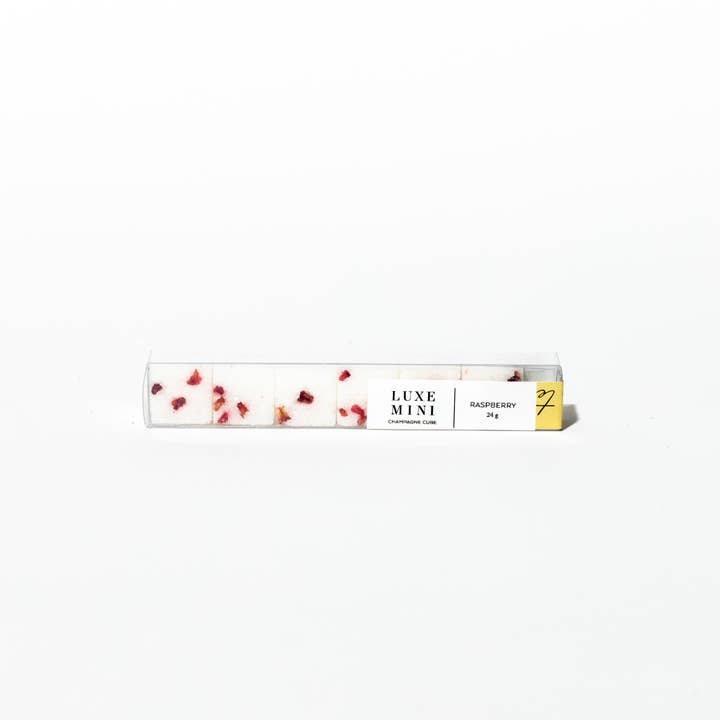 TEASPRESSA | LUXE Mixer Cube - Wholesale Drink Mix - RASPBERRY | LUXE Mixology Cube MINI