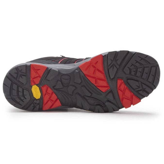 Schwarz ROCKROOSTER Bedrock schwarze 15 cm wasserdichte Wanderschuhe mit VIBRAM® Sohle OT21061 für den Großhandel auf Faire5