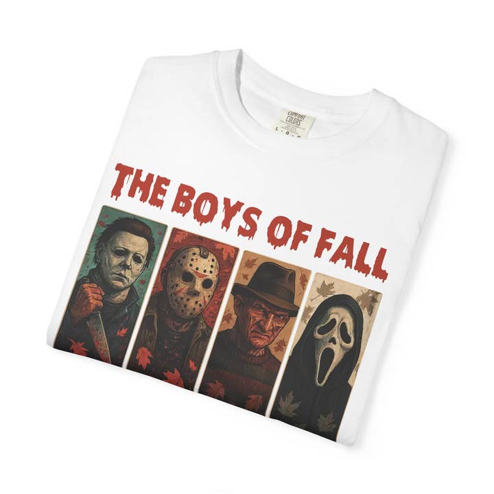 The Boys Of Fall Comfort Colors Tee, Halloween Movie Sweater for wholesale by Glaime