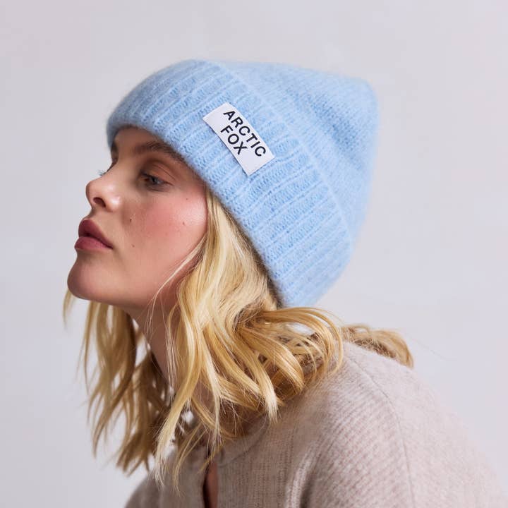 Arctic Fox & Co. - North America - Wholesale Beanie - Unisex - The Mohair Beanie - Sky Blue - FW254