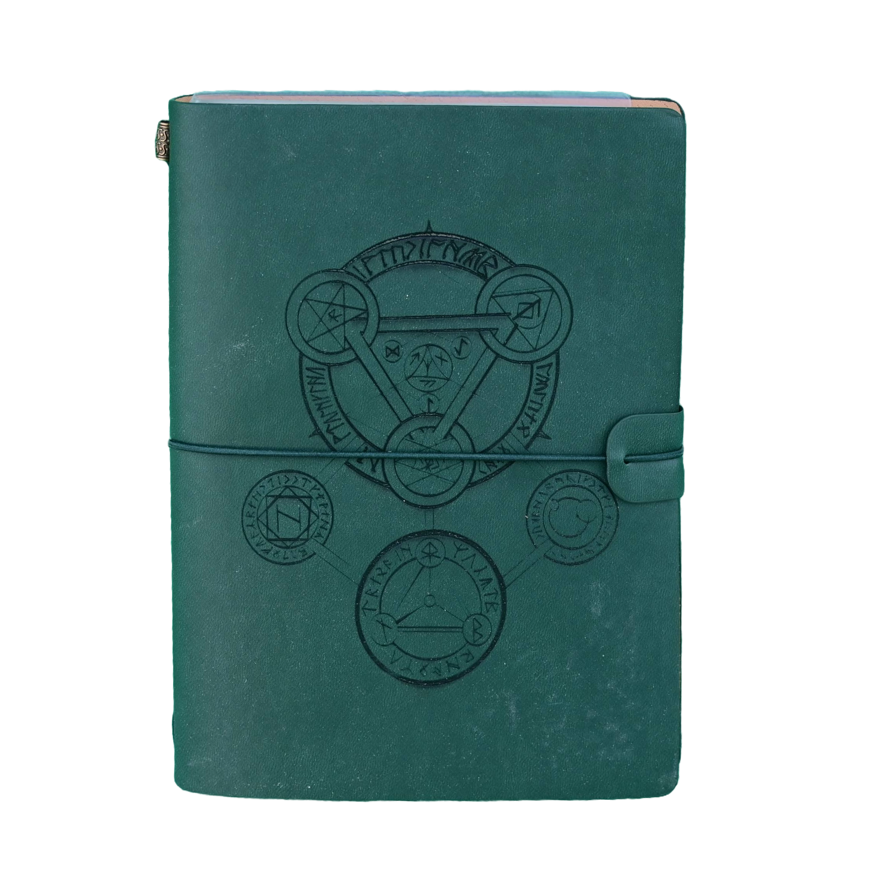 QMDirect - Wholesale Journal/Diary - Character Journal (Green) - Arcane Symbol0