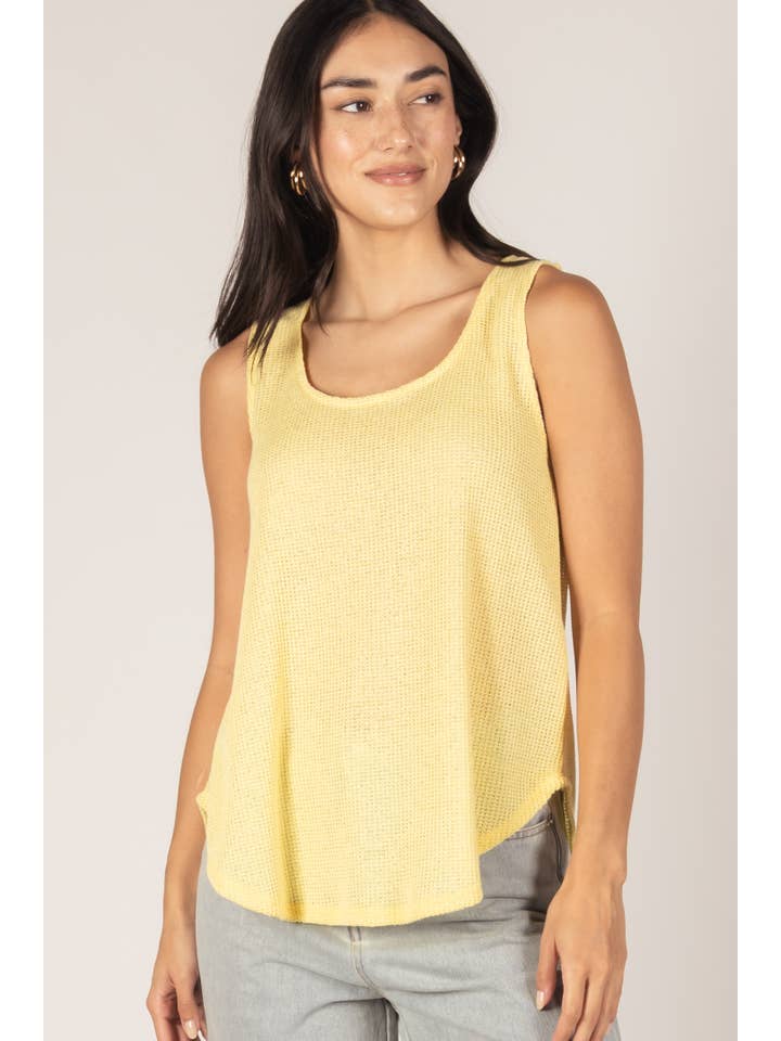 Before You Collection - Wholesale Knit Top - Women's - Yoko Fabric Knit Round Neck Sleeveless Top19