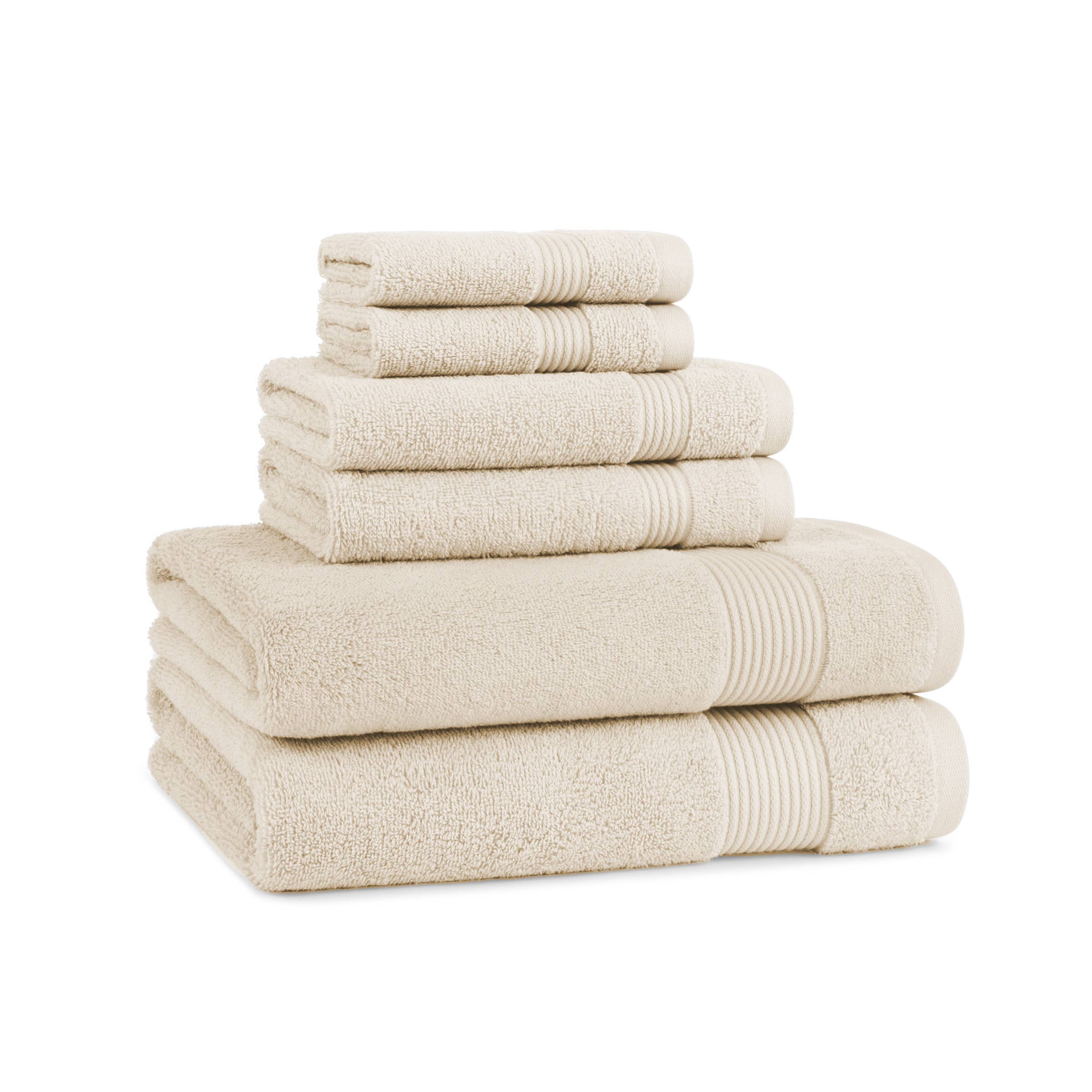 Arkwright Home - Wholesale Towel Set - Host & Home 6-Piece Bath Towel Set, Color options3