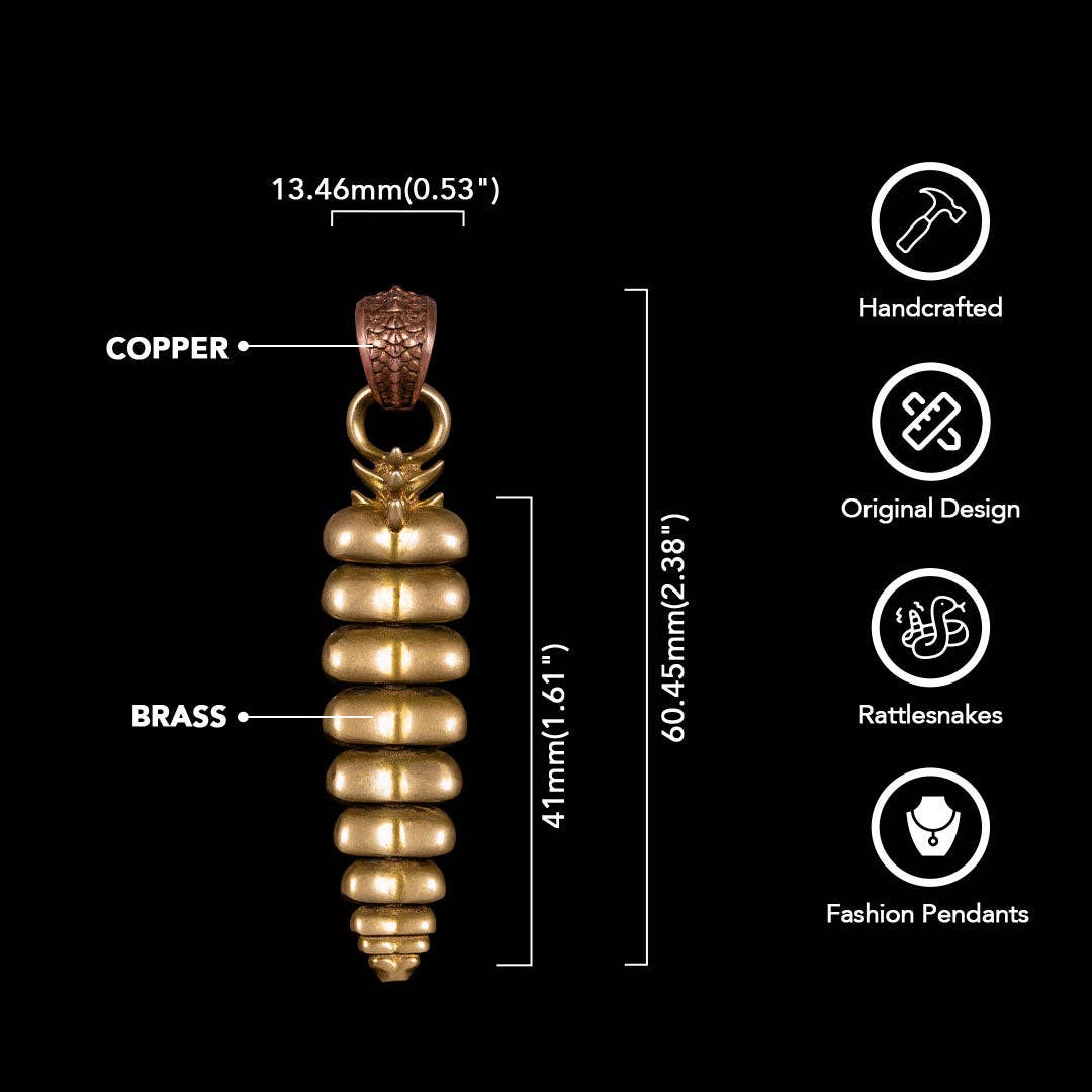 Coppertist.wu - Vendita all'ingrosso Ciondolo/pendente - Ciondolo a forma di coda di serpente7