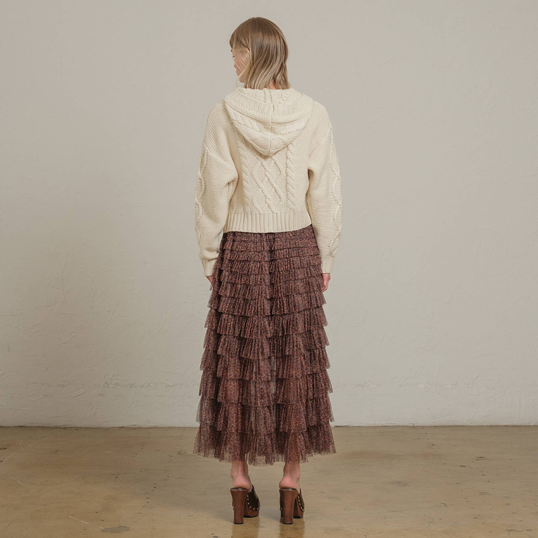 IVORY Hoodie toggle sweater cardigan - RSW1125 for wholesale on Faire3