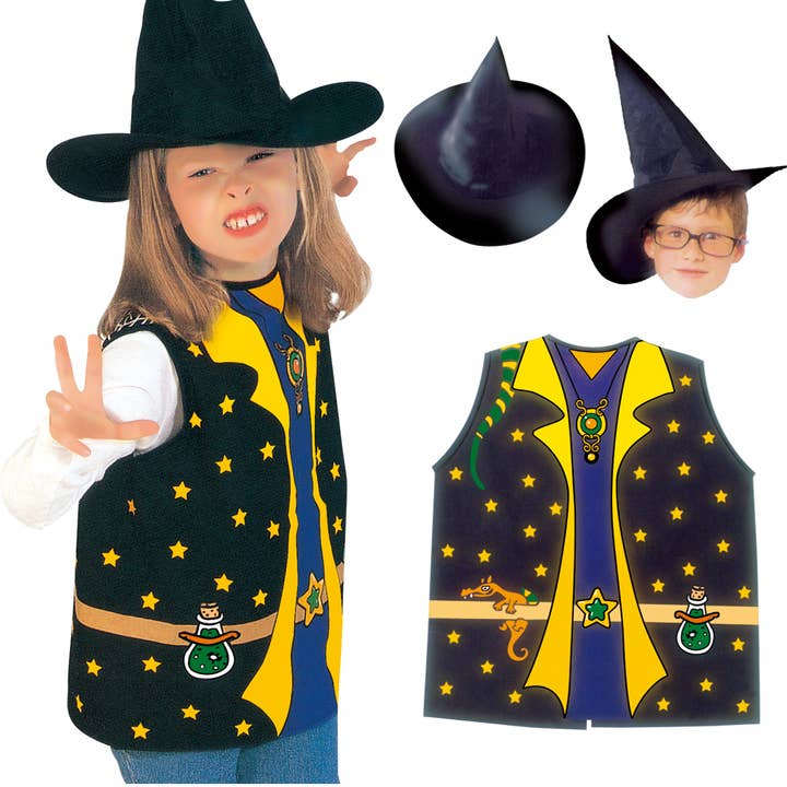 Toyventures - Wholesale Costume - Kids - Party Children Witch Costume Pirate Dress Up Play Set