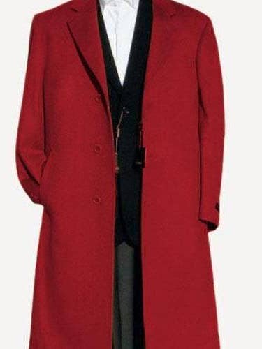 Coat-03 Burgundy voor wholesale door Alberto Nardoni