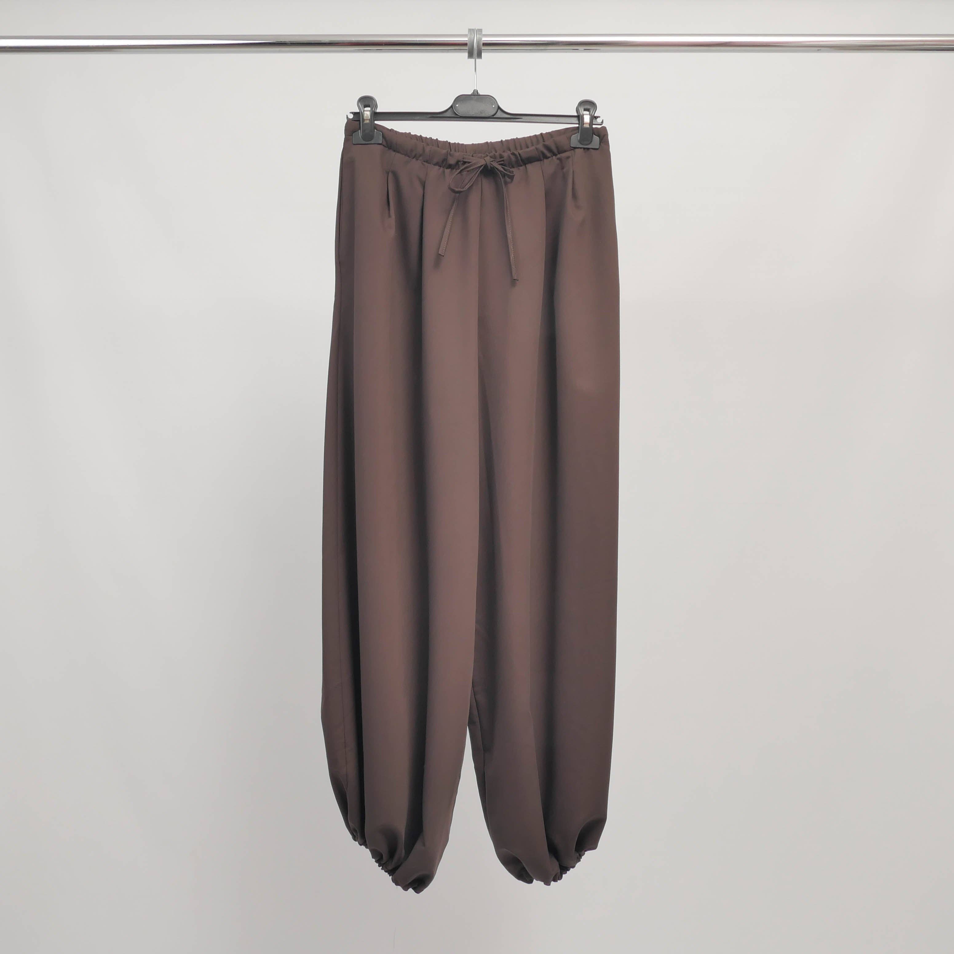 Cecile Wang - Wholesale Pants - Women's - Loose pants with elasticated hems – TDM813250