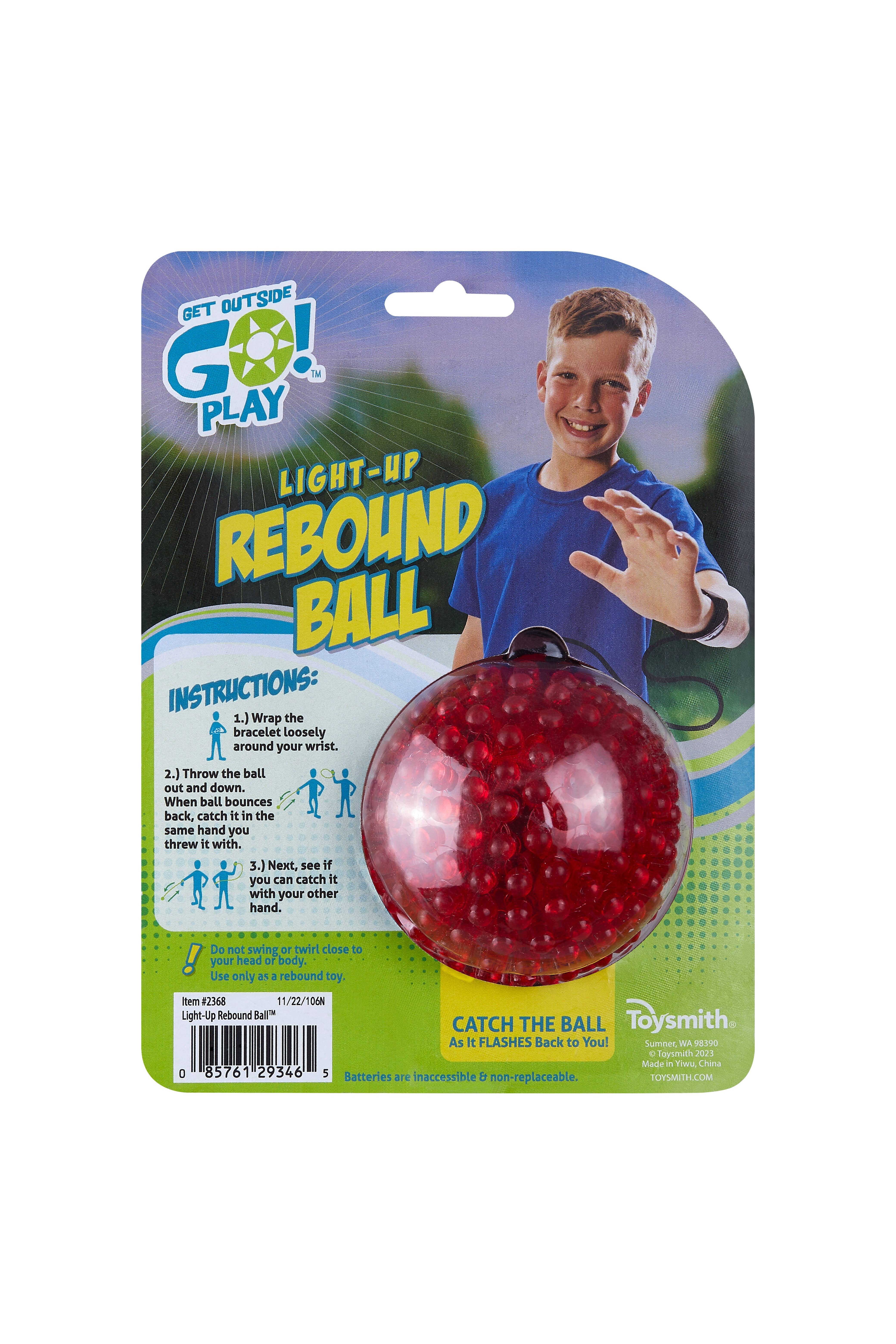 Toysmith - Wholesale Light-Up Toy - Kids & Baby - Get Outside GO!™ Play Light-Up Rebound Ball2