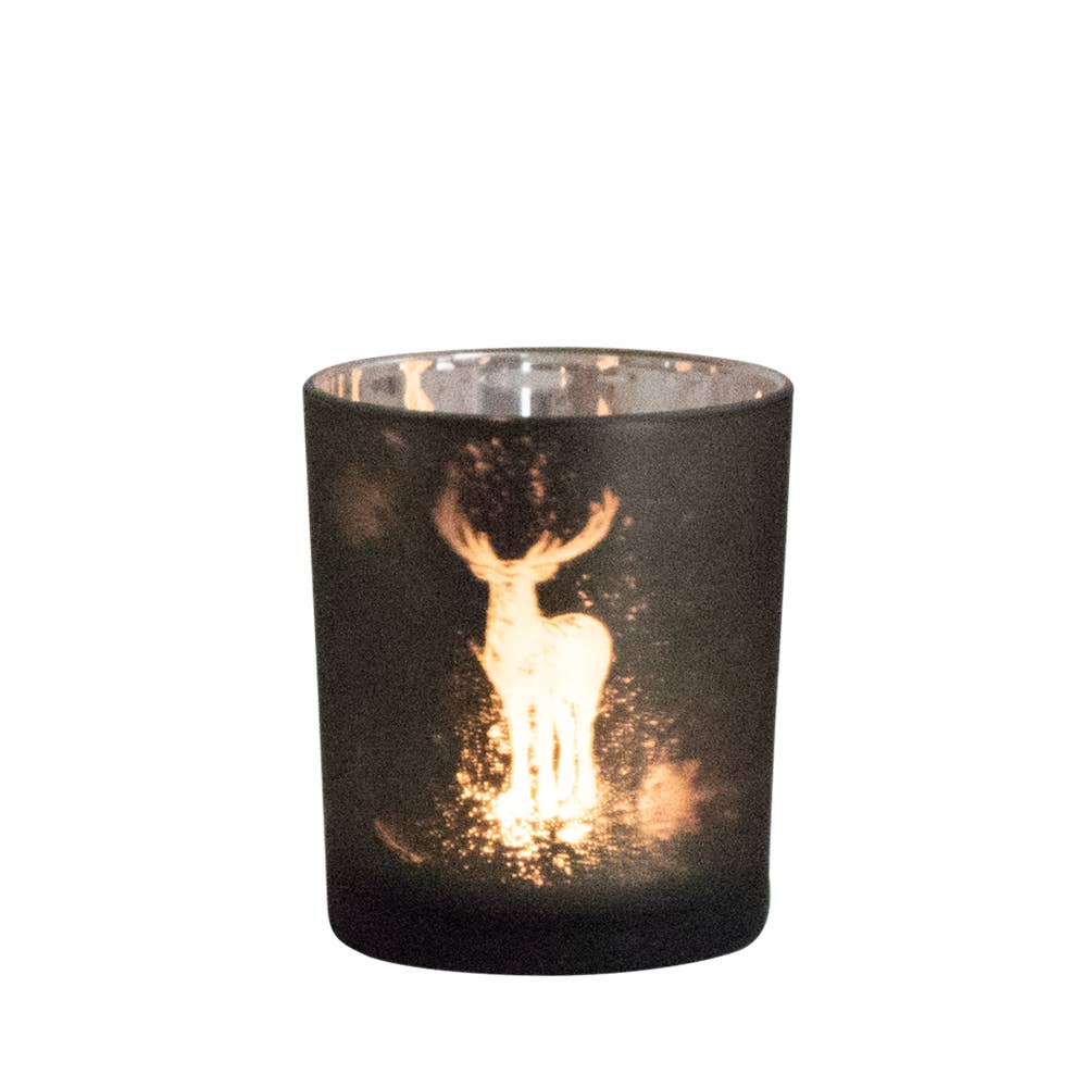 Mars & More - Brand of B Living - Wholesale Flameless Candle - Wind Light Deer Green Small 8 Cm