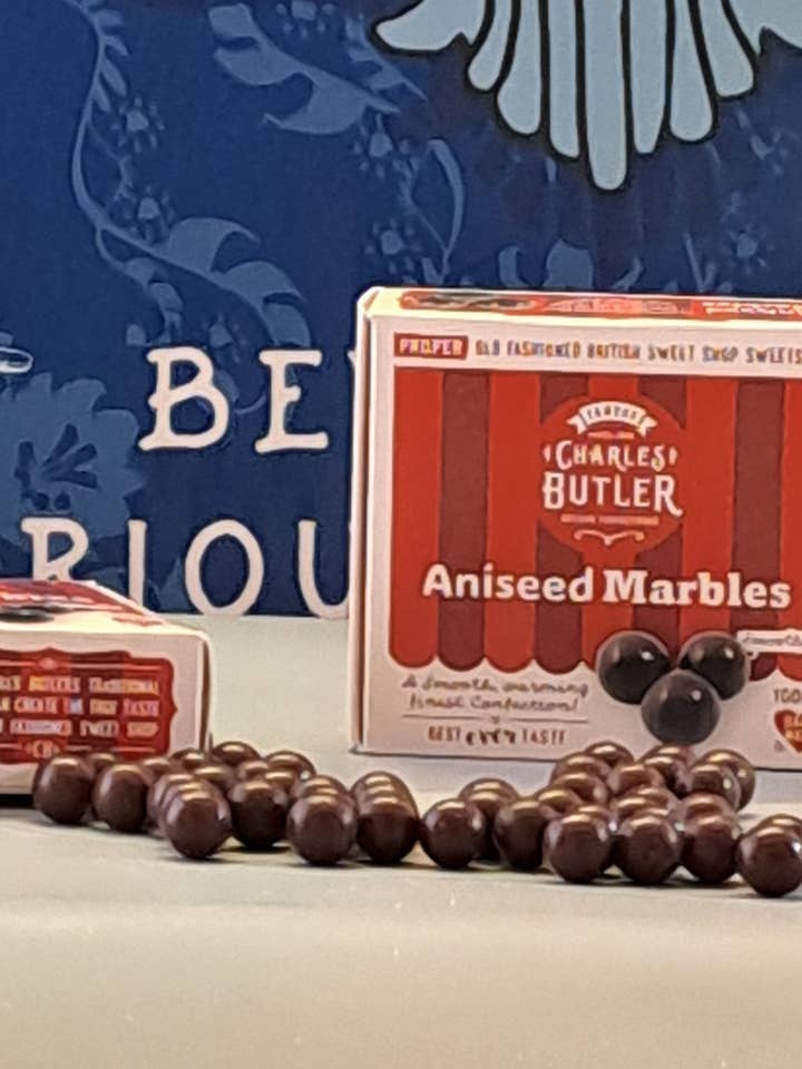 Marbres anisés Charles Butler 100 g pour la vente par Charles Butler