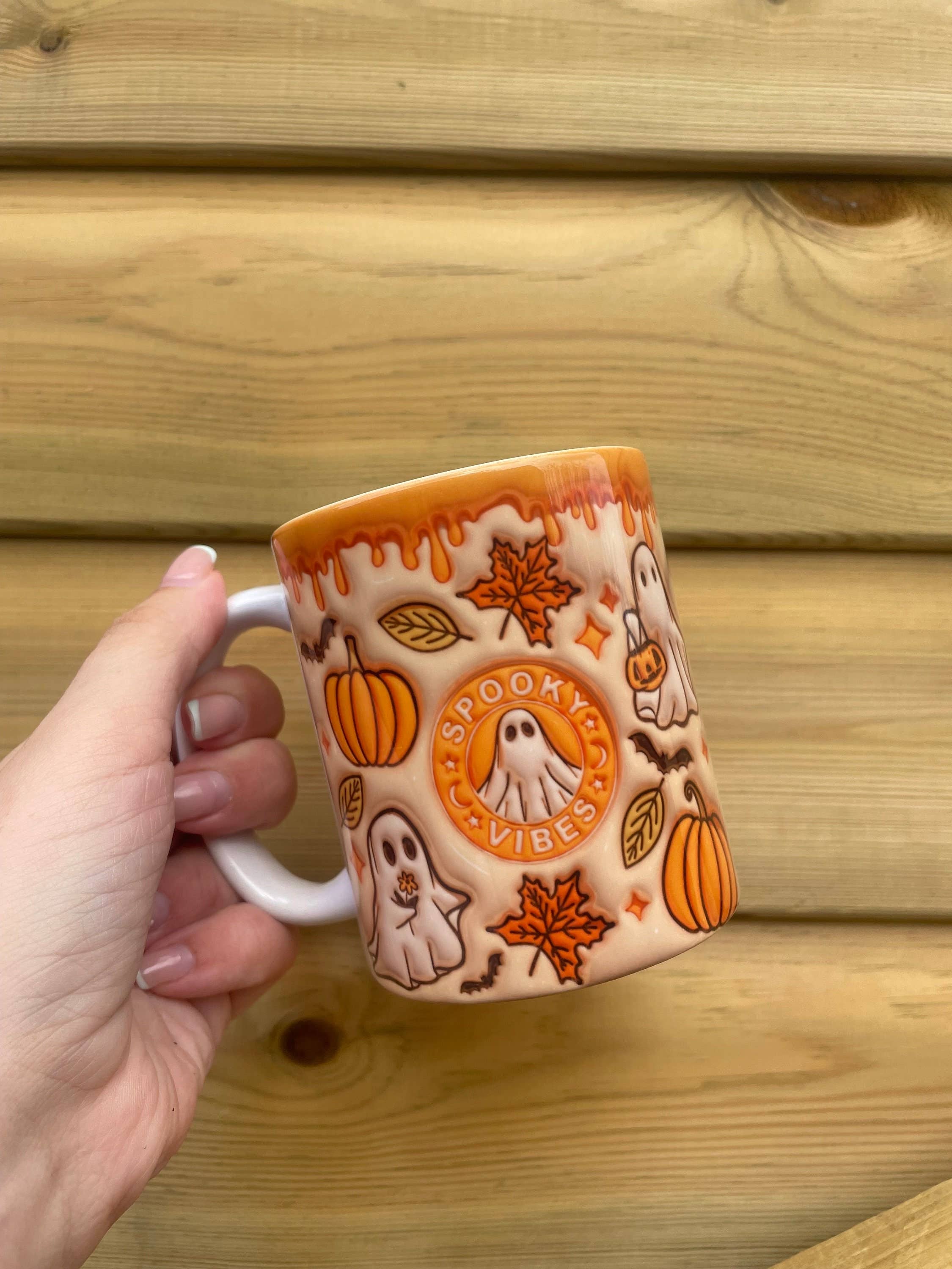 NVC Ecommerce LLC - Wholesale Coffee Mug - Halloween Mug, Halloween Hot Chocolate Mug, Halloween Gift0