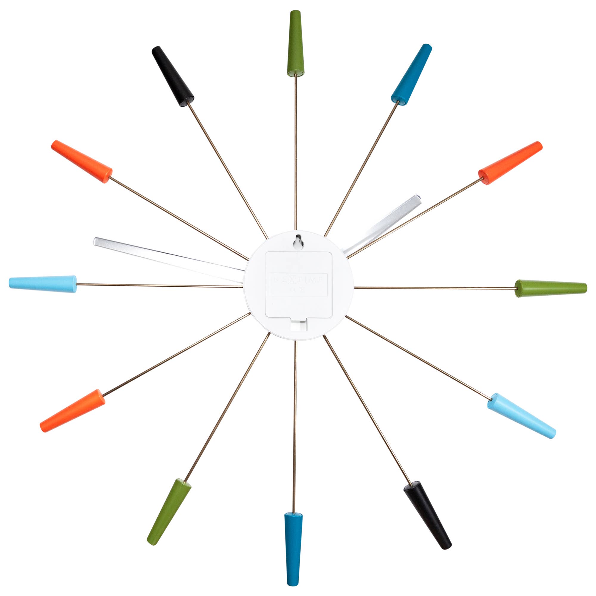 Unek Goods LLC - Wholesale Wall Clock - Plug Inn vintage color - Wall clock – 22.8"  - Vintage2