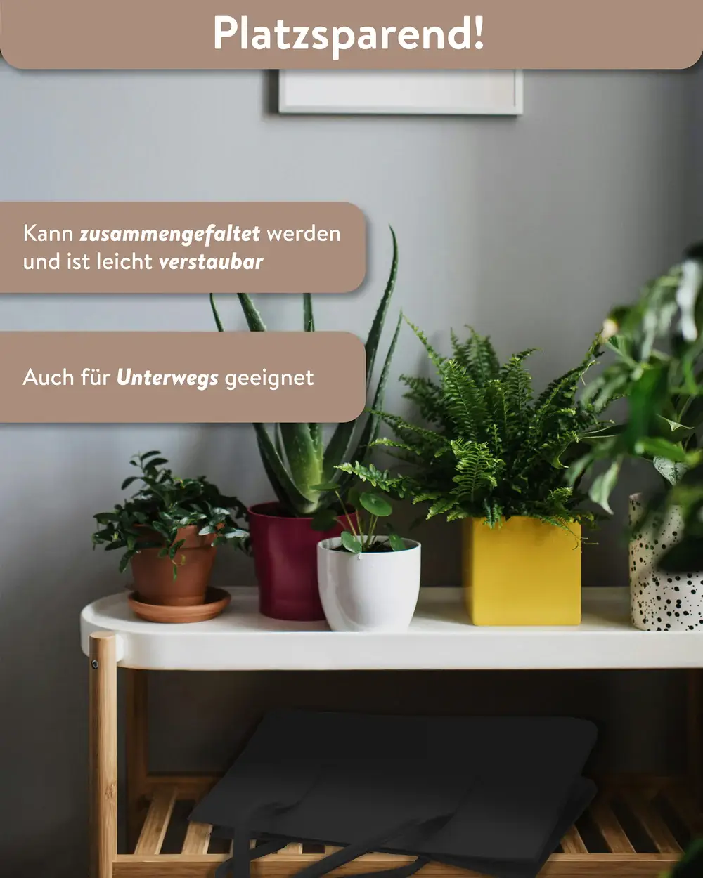 Close Up GmbH - Wholesale Draagtas - Dames - Close Up vilten tas haardhout zwart draagtas, vilten tas4