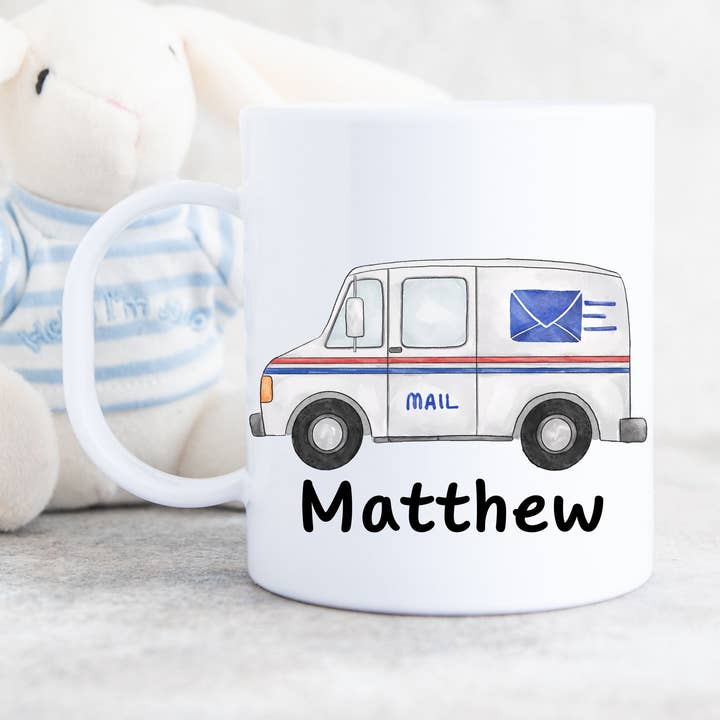 Caneca de Carrinha de Correio Personalizada por atacado de MerikaArt