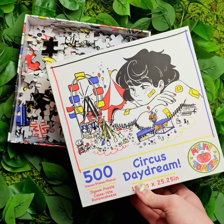 Puzzle de 500 pièces Rêverie de cirque pour la vente par Milky Tomato