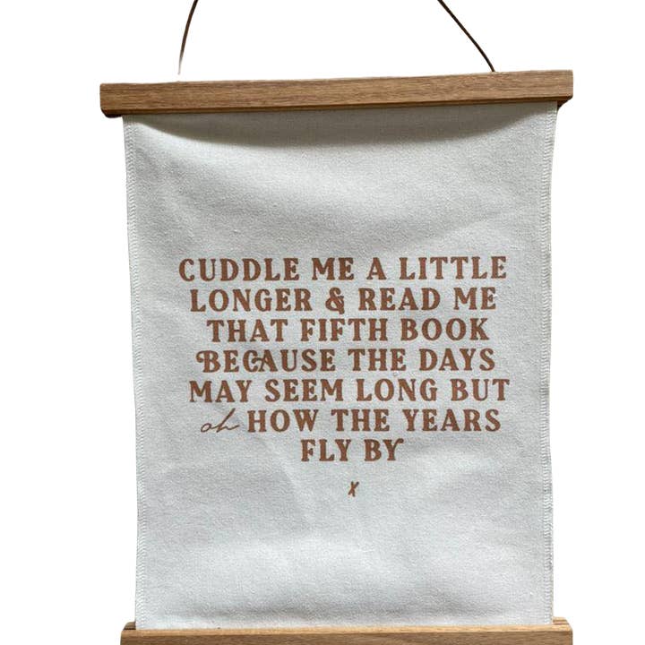 Bencer & Hazelnut - Wholesale Banner - Cuddle me Wall Hanging