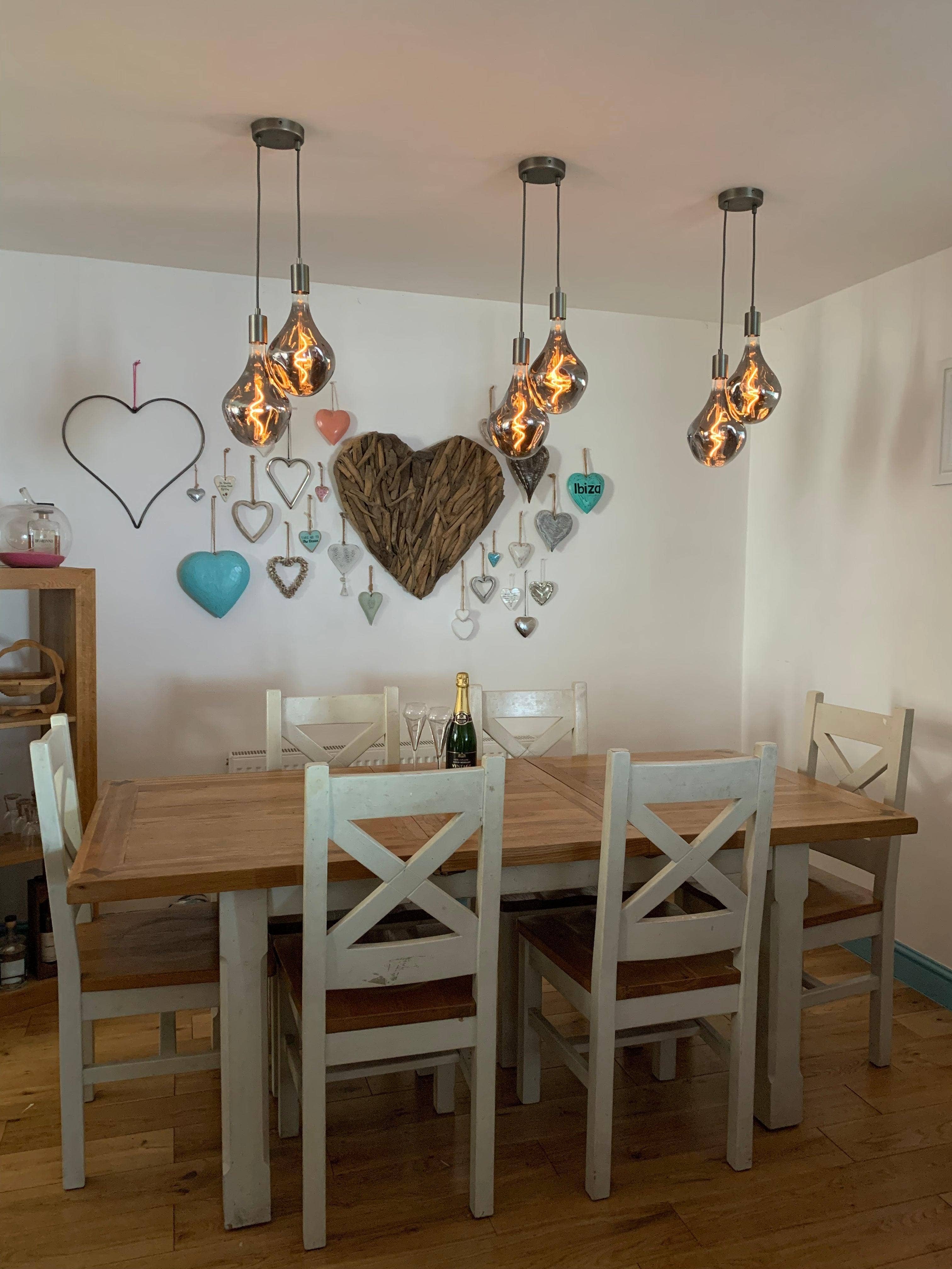 MooBoo Home – wholesale Chandelier/hanging light – Double Evo Cluster Pendant Light4