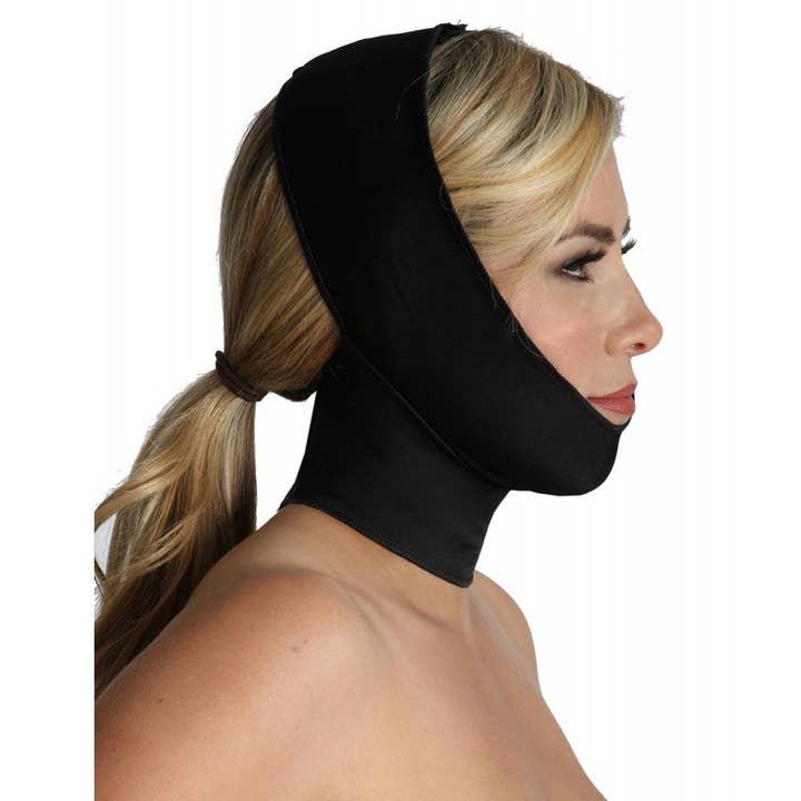 InstantFigure - Wholesale Protective Face Mask/Shield - InstantRecoveryMD Unisex Compression Chin Strap W/Full Neck Support MD413