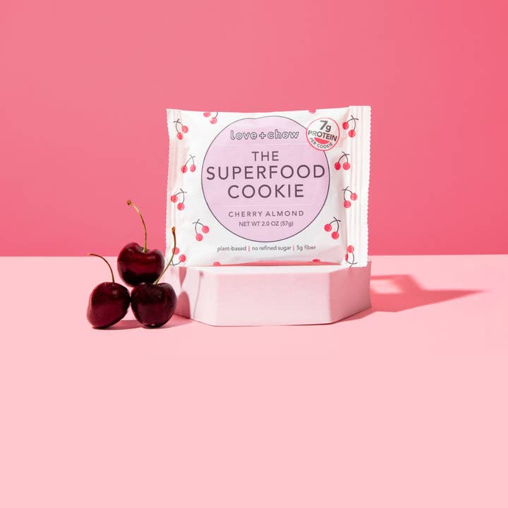 CHERRY ALMOND - 2 OZ - BOX OF 60 for wholesale by Love + Chew