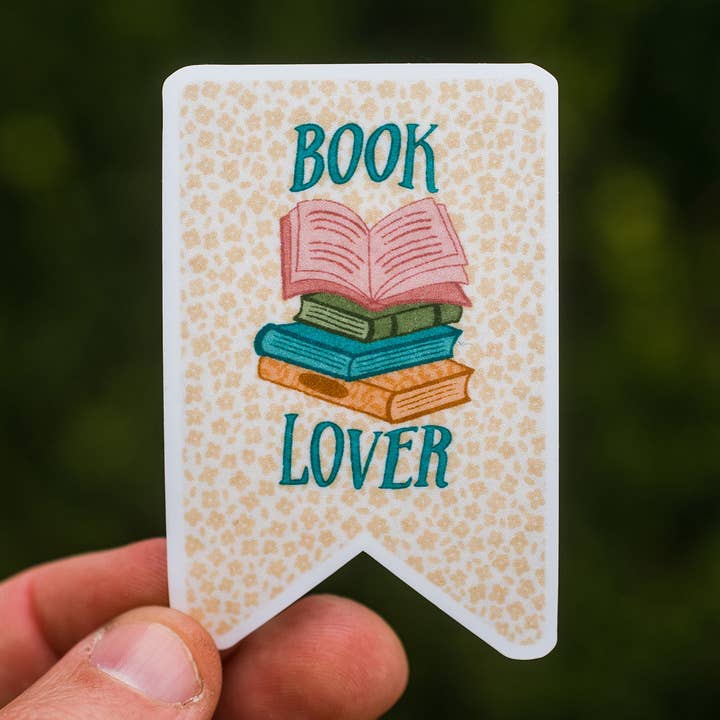 Stickers - Book Lover Waterproof Vinyl Sticker for wholesale by Stellar Gifts & Goods Wholesale