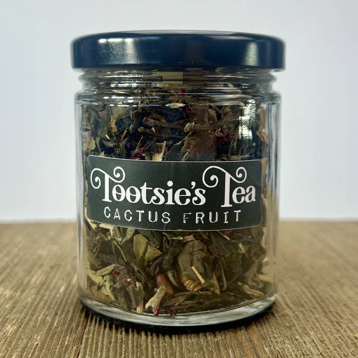 Bocal de thé aux fruits de cactus pour la vente par Tootsie's Tea