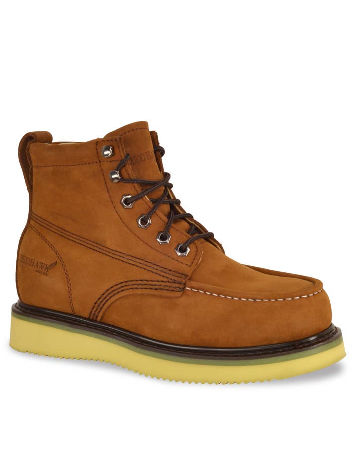 630 BRUN NUBUCK pour la vente par RedHawk Boot Co.