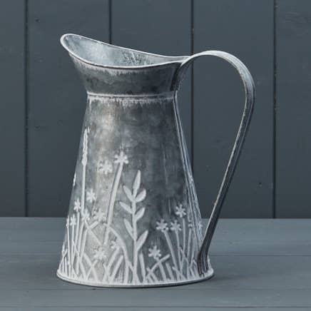 Zinc Meadow Jug for wholesale by Satchville