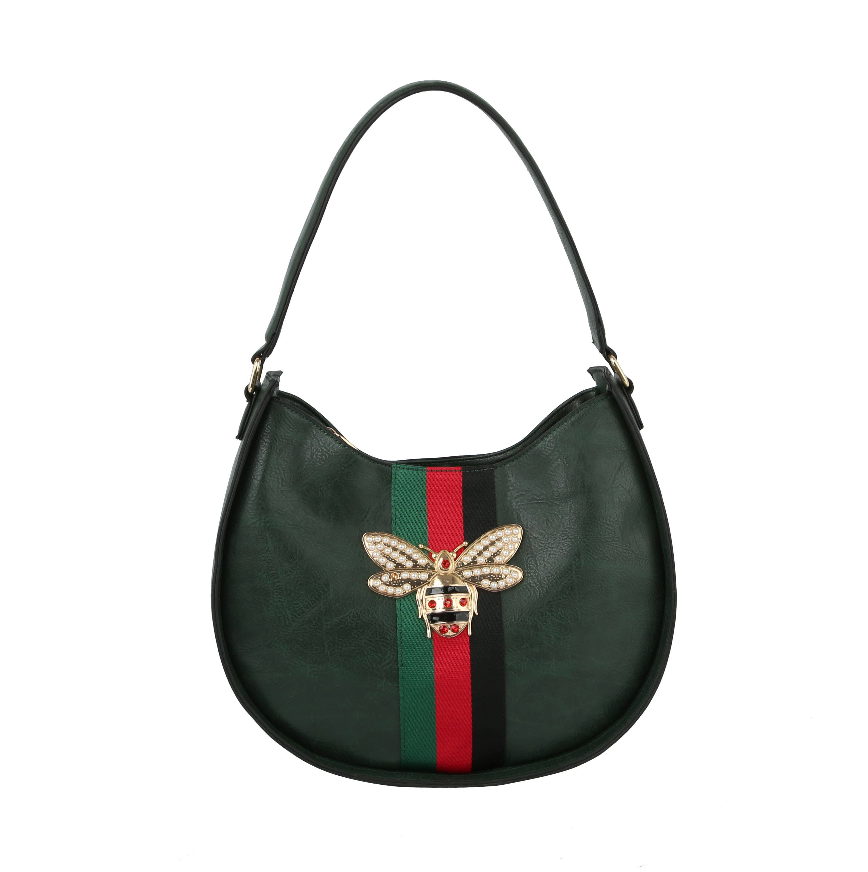 Handbag Factory Corp - Wholesale Satchel - Women's - Satchel Purse Bee Charm Pendant Handbag4