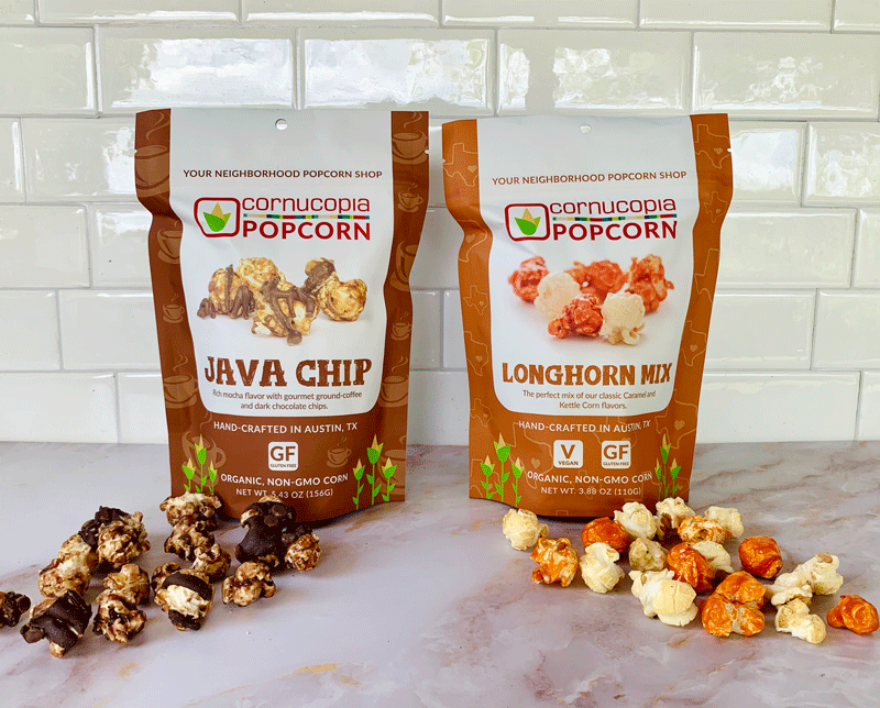 Cornucopia Popcorn - Wholesale Popcorn - Longhorn Mix Popcorn (V & GF) Signature Bag6