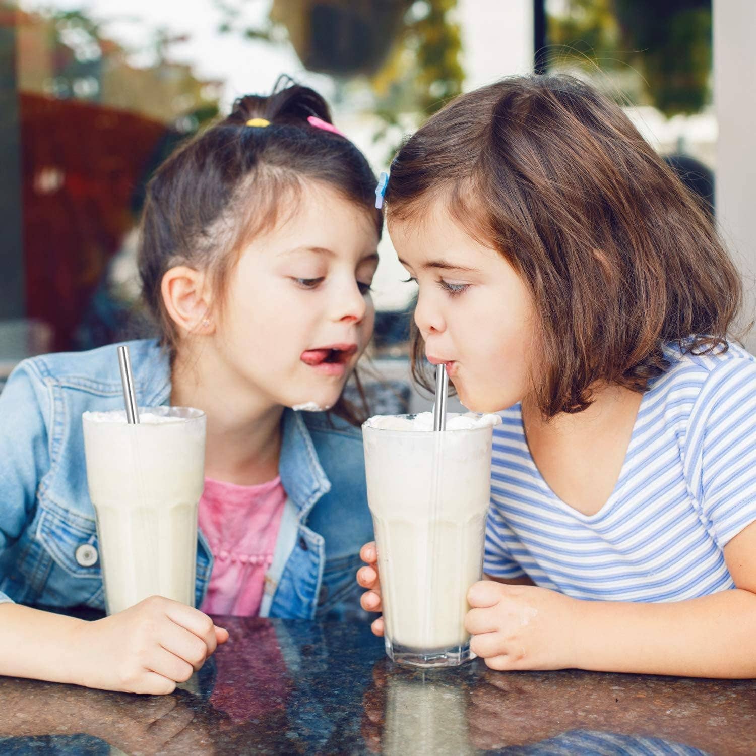 Zulay Kitchen - Wholesale Keychain - Unisex - Collapsible Stainless Steel Straw Keychain with Case7