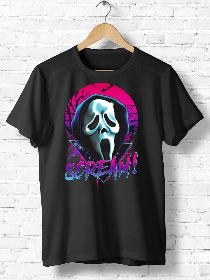 Ghostface Scream Shirt, Horror Characters Horror Movies for wholesale by iBuyCanvas