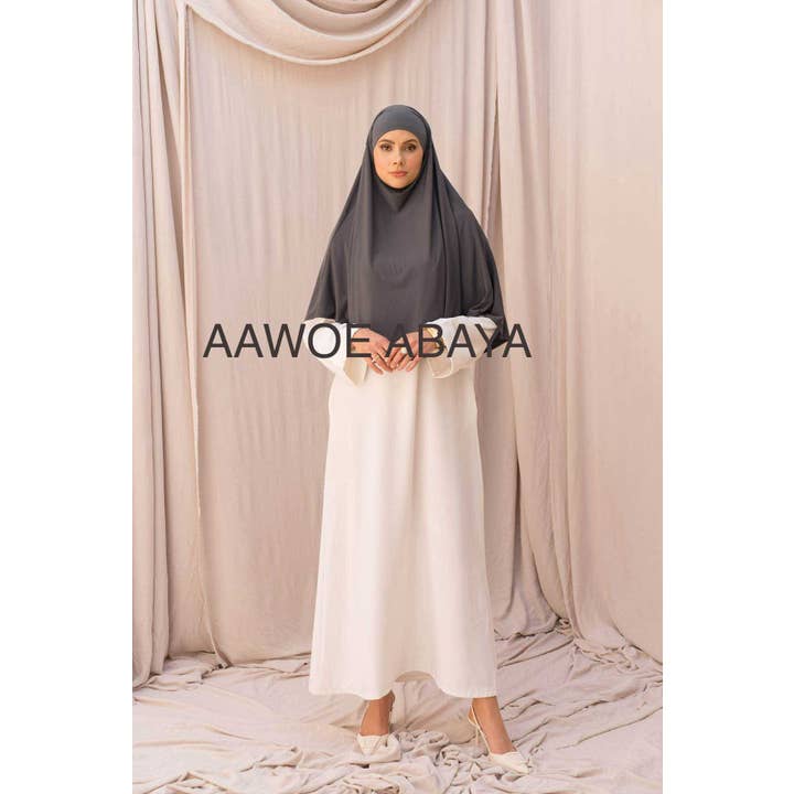 Aawoe Abaya - Wholesale Hijab - Women's - Elegant and Chic Khimar - 2282-KH11