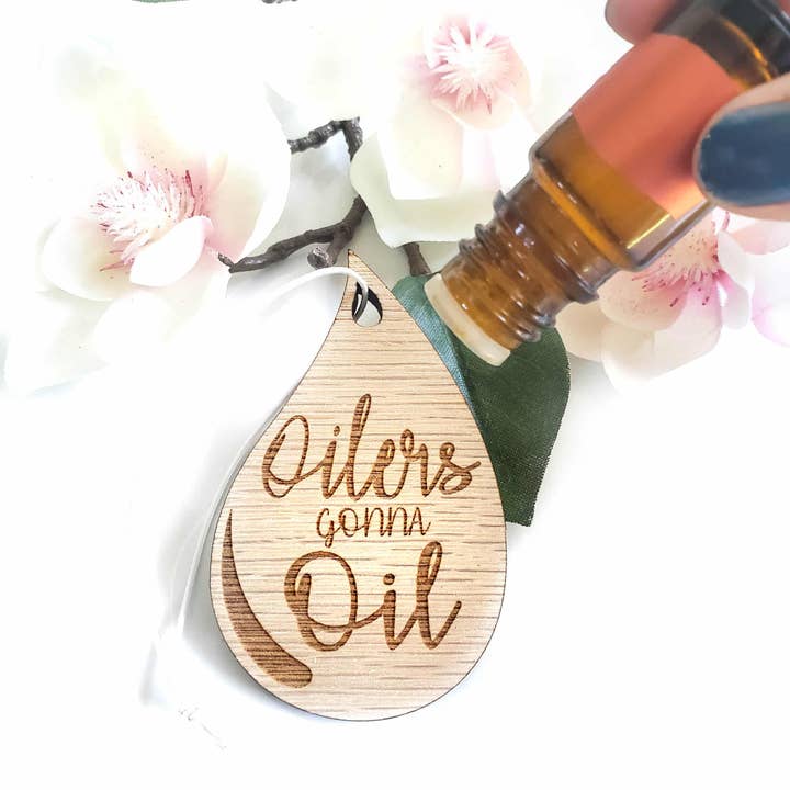 Oilers Gonna Oil Wood Diffuser for wholesale by A Dash of Kinship