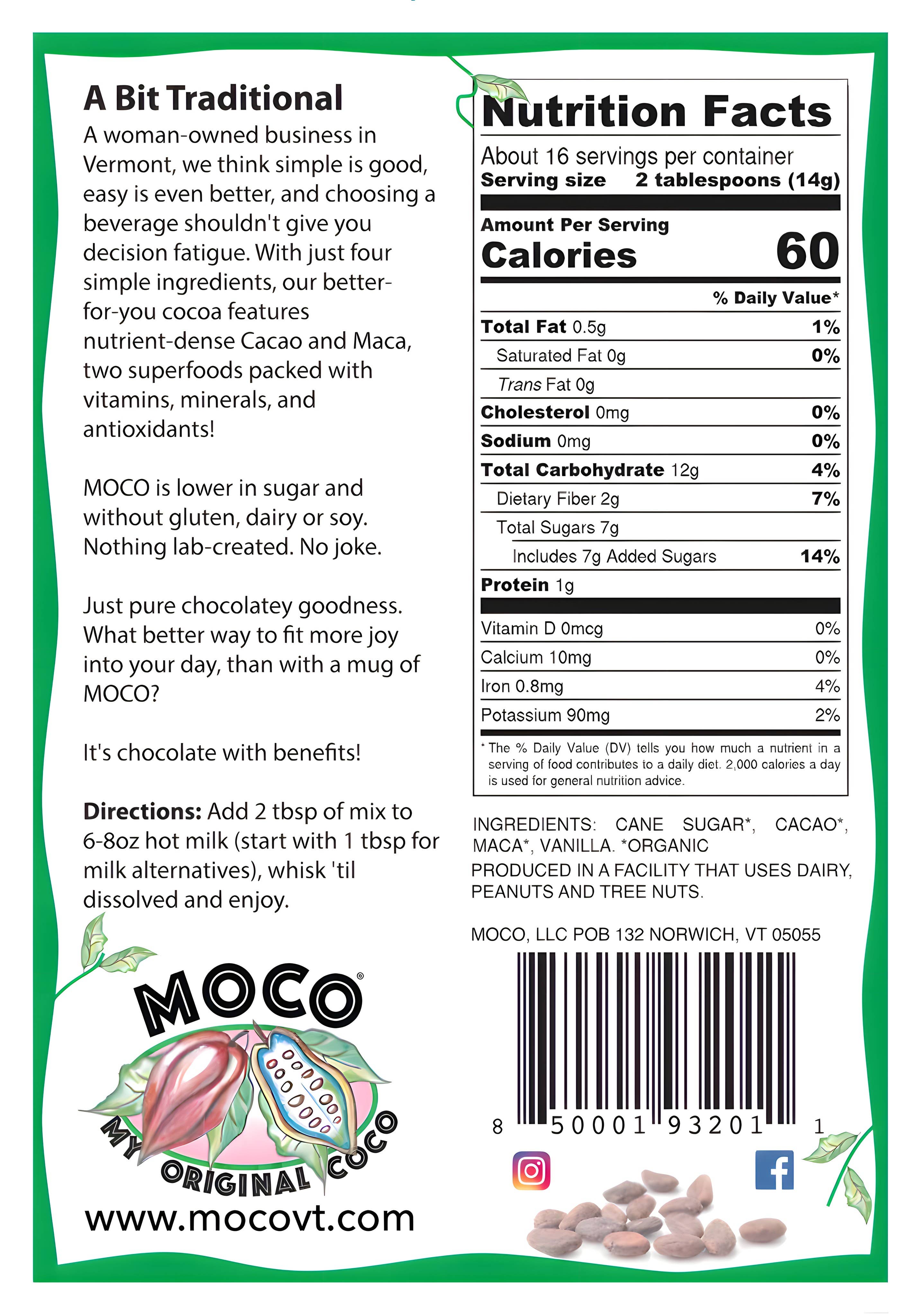 MOCO - My Original Coco - Wholesale Hot Cocoa Mix/Kit - Classic Hot Chocolate2