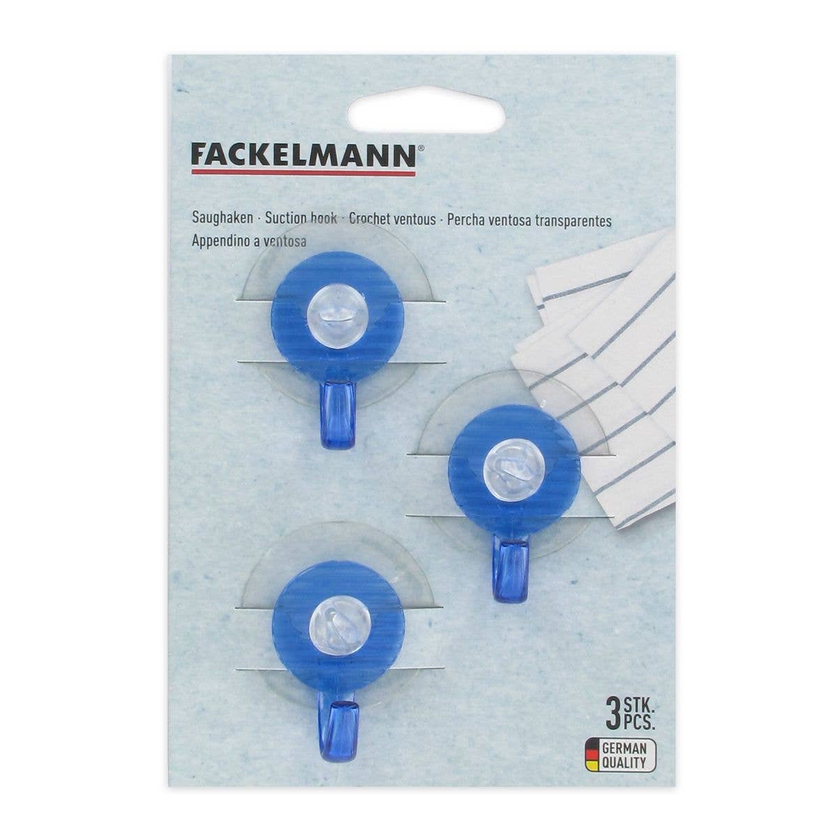 Fackelmann - Wholesale Wall Hook - Fackelmann Tecno Suction Cup Hooks Set of 312