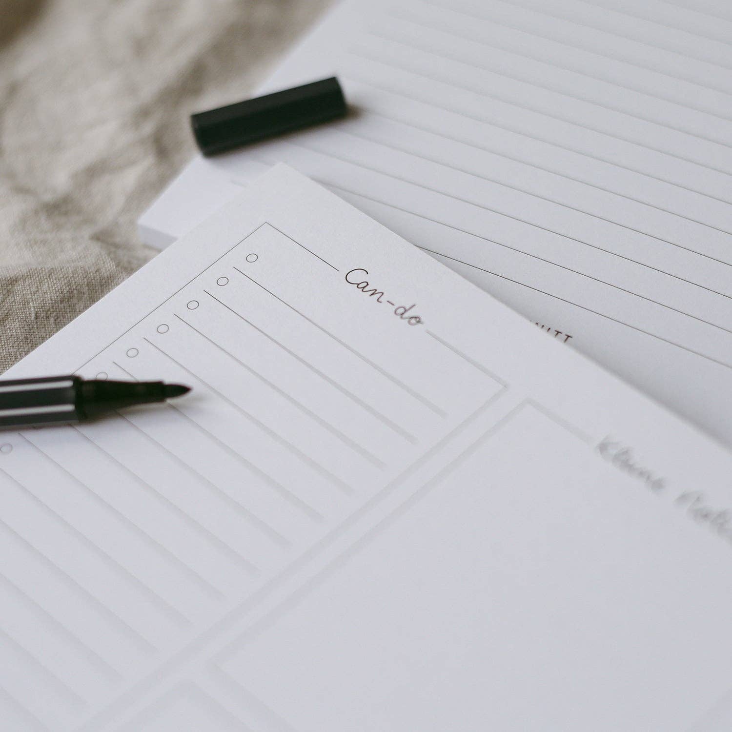 Eulenschnitt – Engroshandel Notesblok – Blok Kan-gøre (VE = 10 stk)1