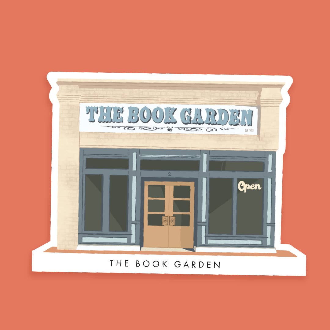 Bookishly (US Duties Paid) – wholesale Sticker – Indie Storefront Illustration Custom Die Cut Stickers1