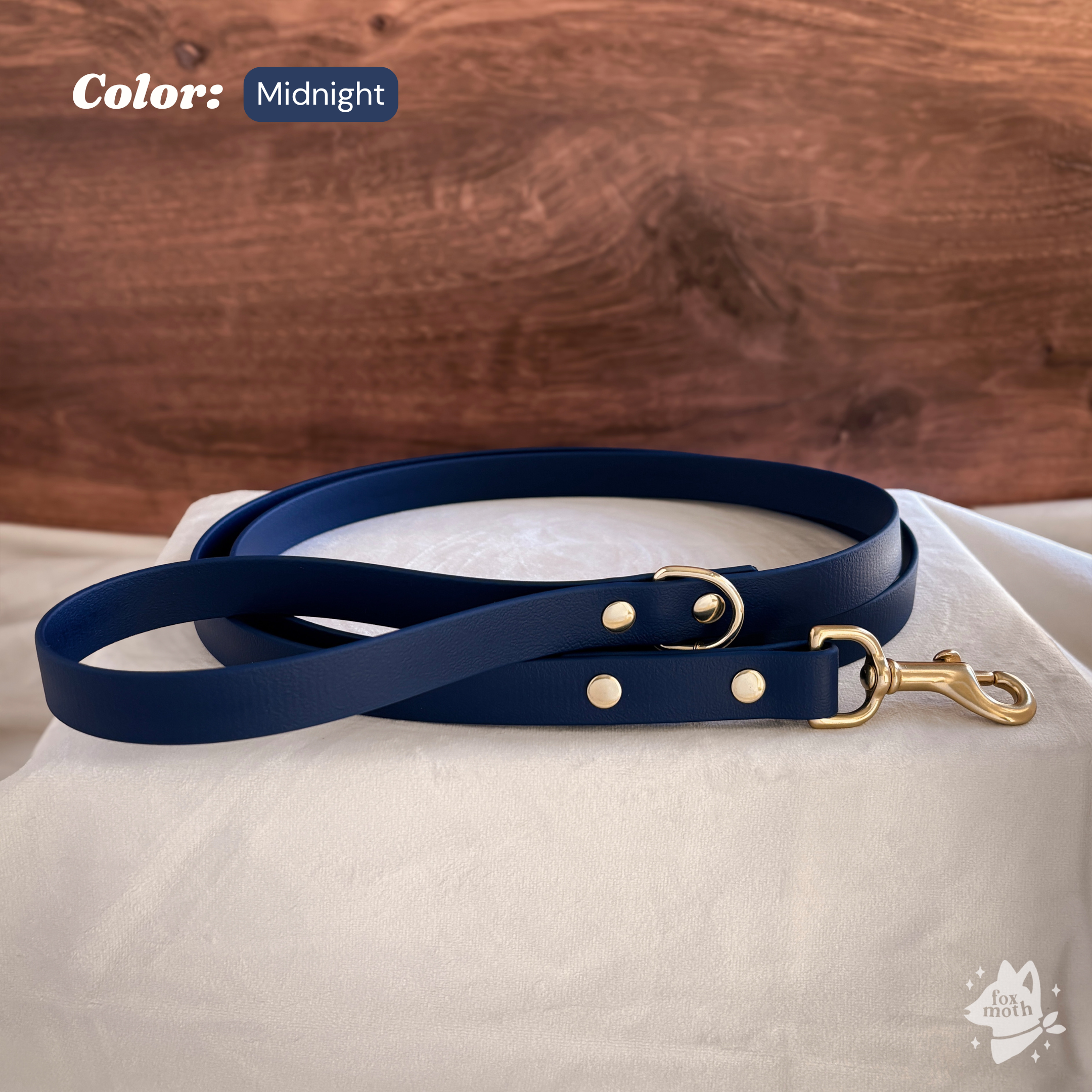 FoxMoth - Venta al por mayor Correa - Perros - Correa para perro moderna e impermeable de Biothane [3/4", más de 17 colores]18