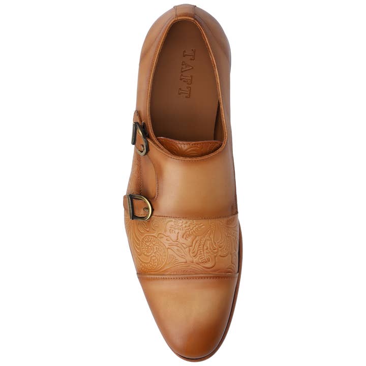 Taft - Wholesale Oxford Shoes - Men's - TAFT The Lucca Monk in Honey Floral
